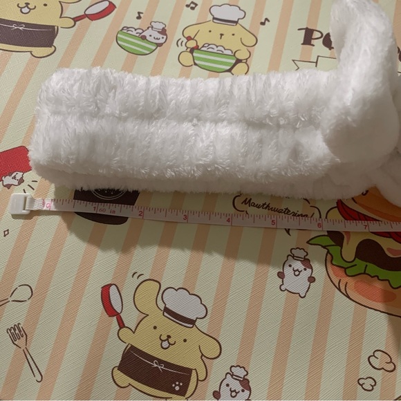 White Cinnamoroll Bow Design Soft Stretchy Spa Headband - Picture 11 of 12